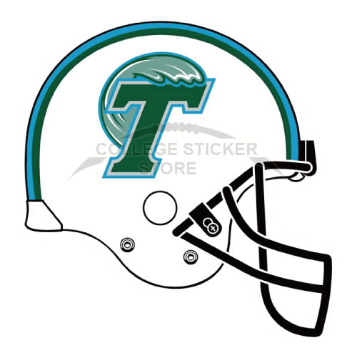 Diy Tulane Green Wave Iron-on Transfers (Wall Stickers)NO.6614